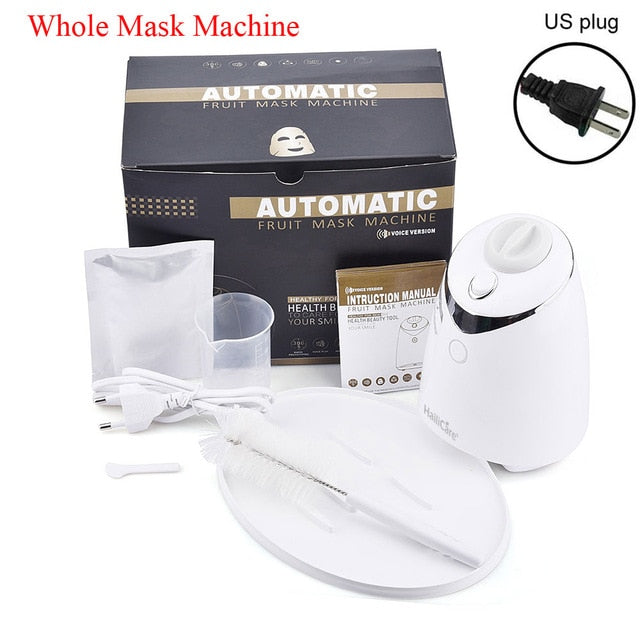 Fruit Face Mask Machine Maker Automatic DIY Natural Vegetable Facial Skin Care Tool With Collagen Beauty Salon SPA Equipment