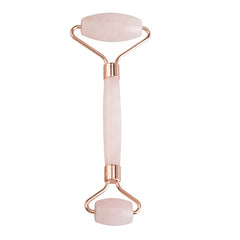 Rose Quartz Roller Slimming Face Massager Lifting Tool Natural Jade Facial Massage Roller Stone Skin Massage Beauty Care Set Box