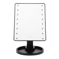 Professional LED Touch Screen Makeup Mirror Luxury Mirror With 16/22 LED Lights 180 Degree Adjustable Table Make Up Mirror