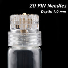 Hydra Roller Titanium needle Meso Derma Needle Tools For Hyaluronic Acid Skin care  Needle-free Mesotherapy No Liquid