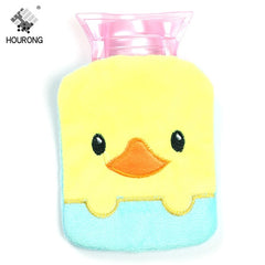 Cute Hot Water Bottles Hand Feet Warming Cartoon Water Filling Hot Water Bag Bottles Winter Portable Hand Warm Water Bottle