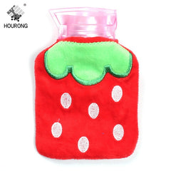 Cute Hot Water Bottles Hand Feet Warming Cartoon Water Filling Hot Water Bag Bottles Winter Portable Hand Warm Water Bottle